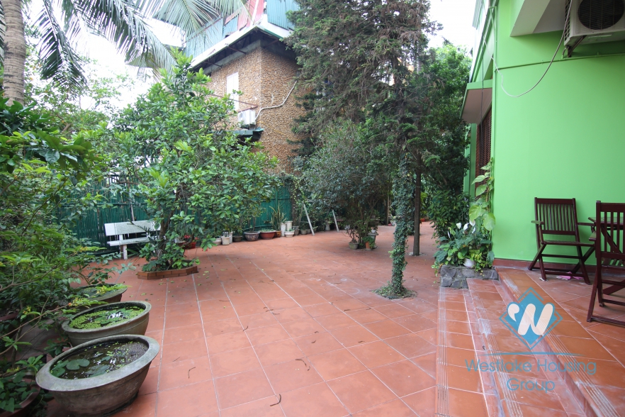 Beautiful villa for rent in Westlake area, Hanoi